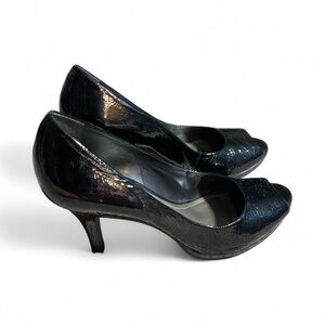 F3- Alex Marie Women’s 7.5 Elegant Black Women's Heels